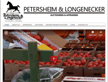 Tablet Screenshot of petersheimandlongenecker.com